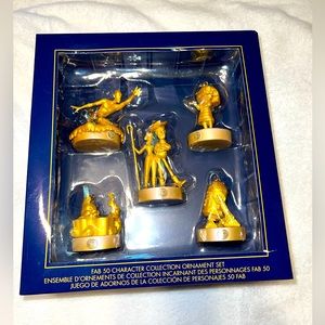 Walt Disney World 50th Anniversary ornament set Hollywood Studios